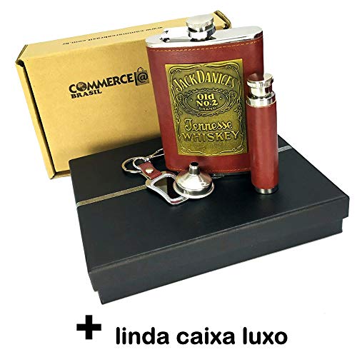 Cantil De Bolso Porta Bebida Whisky Mini Garrafa CBRN13647