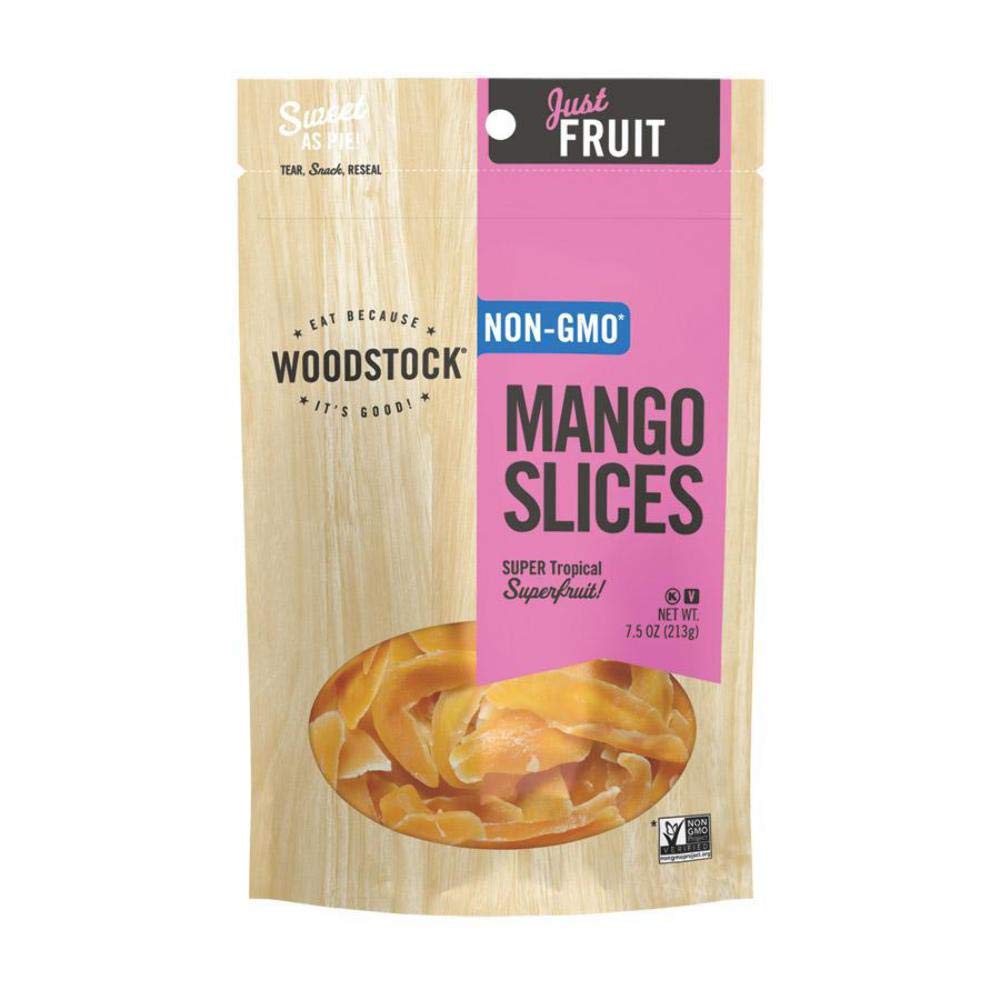 Woodstock Mango Slices - Case of 8 - 7.5 oz.