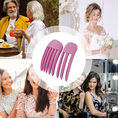 Grampo de raiz de cabelo, grampo de cabelo para levantamento de raiz | 2X clipe de volume instantâne