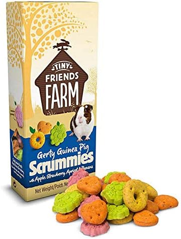 SIPW - Tiny Friends Farm Treat Biscuits Hamsters Rats Gerbil Ferrets Guinea Pigs 120g (Frankie Ferret Chicken Meaties)