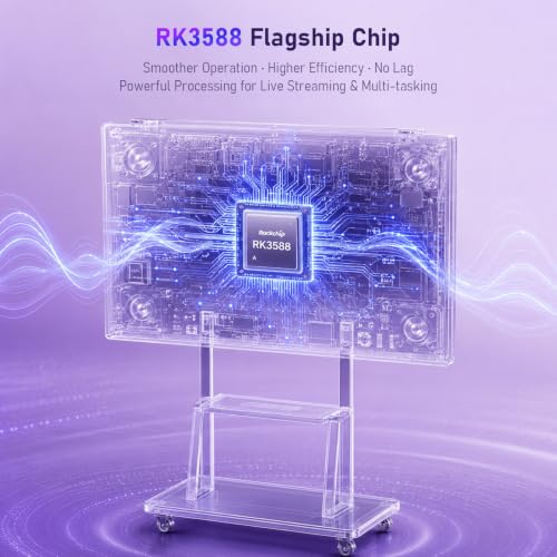 Image of Smart Board 49 Inch Interactive Whiteboard, RK3588 Flagship Chip 6ms Low Latency, Android 12 8+64GB, Wireless Cast & Screen Mirroring, Overseas App Ready for Classroom Office Business Home(Board Only)