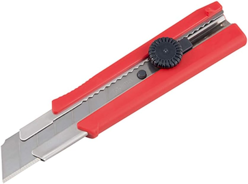 TAJIMA Utility Knife - 1" 7-Point Rock Hard Snap Blade Box Cutter with Dial Lock & Rock Hard Blade - LC-650