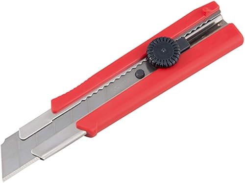 Tajima Utility Knife, 1" 7 Point Rock Hard Snap Blade Box Cutter | 1" 7 Point Rock Hard Snap Blade, Dial Lock System, Rock Hard Blade Included, Durable Build, Utility Knife, LC 650