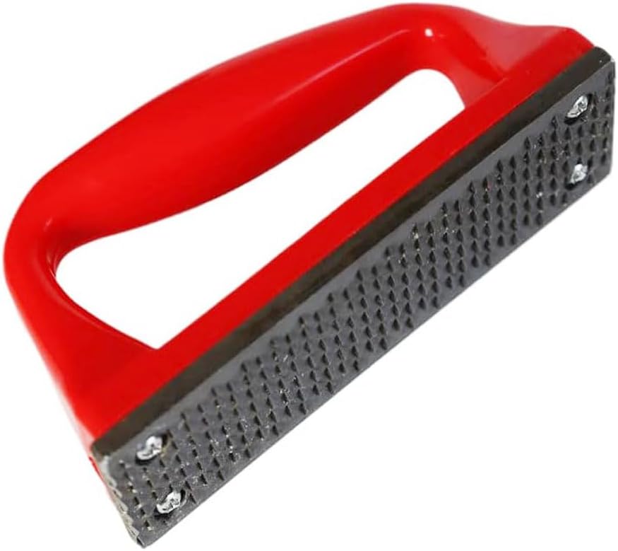 Hoof Rasp for Horses,Goat Feet Hooves,Hand-Held Rasp, with Plastic Handle,Rasp Hoof File Equine Hoof Rasp Coarse-Toothed Also for Other Small Hoofed Animals