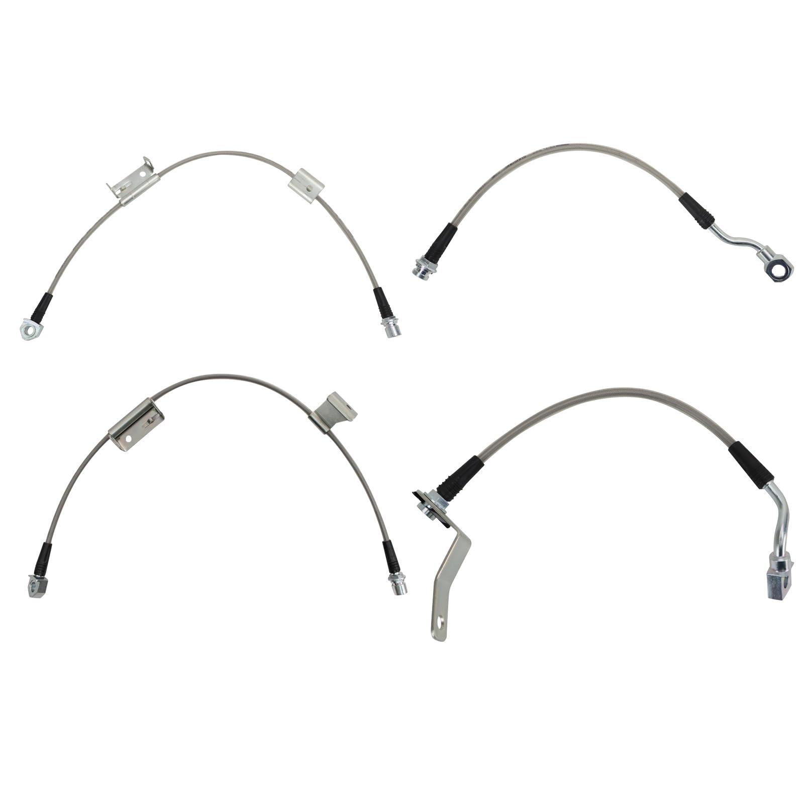 TRQ Performance Brake Hose Set