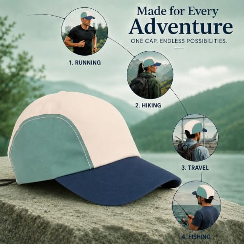 Image of Feathers Cotton Cap for Men & Women | Adjustable Baseball Unisex Caps | Breathable Outdoor Running, Gym & Travel Hat | Styles Cap for Men