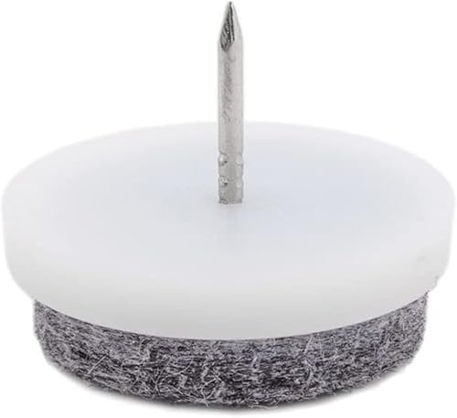 Miniatura 9 de Ulifestar - 50 almohadillas redondas de fieltro resistentes para muebles, protectores de suelo de madera dura para silla, mesa, escritorio,