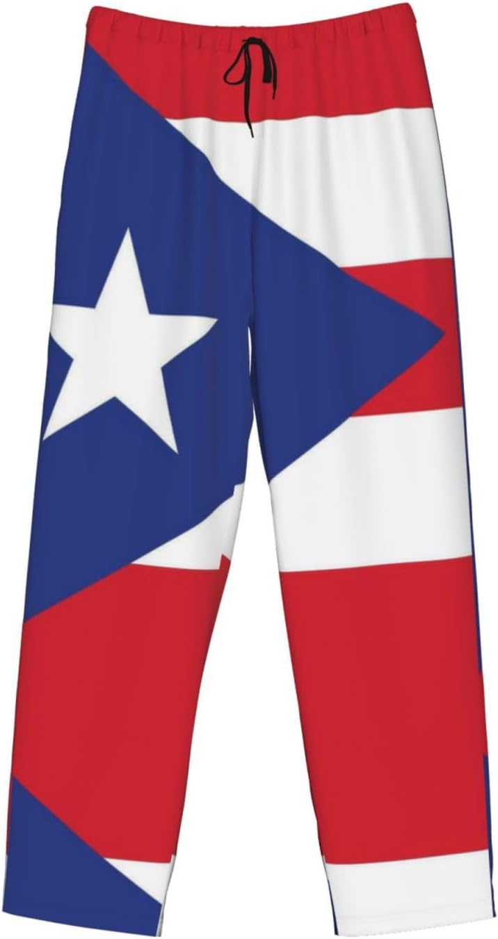Mens Pajama Funny Lounge Pant Soft Pyjama Trousers Bottoms With Pockets Drawstring Elastic Waist Plus Size Pant