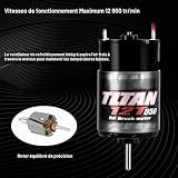 Funnytek moteur brushed 550 12T pour crawler 1/10 TRX-4 photo 4
