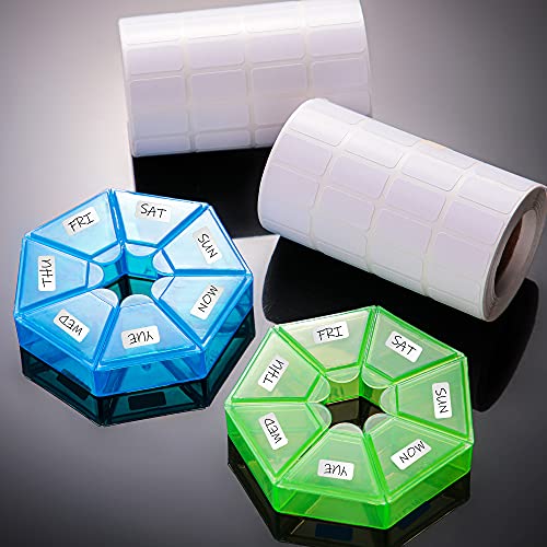 Diamond Painting Labels Storage Container Sticker Sheets Name Number Labels White Rectangle Stickers Small Blank Self Adhesive Writable Stickers For 5D Diy Diamond Painting (6000 Pieces) #TOP4
