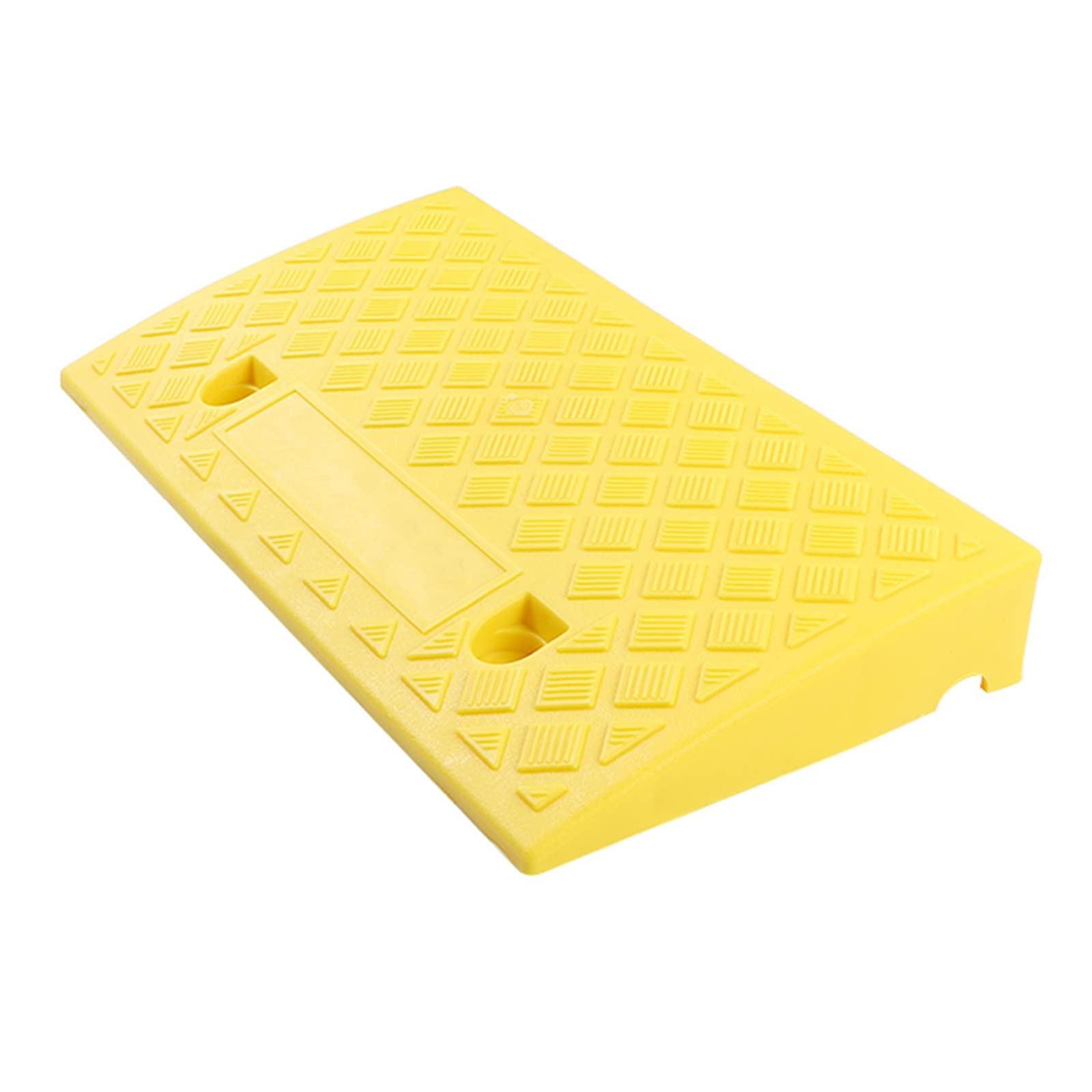 Buy Kerb Ramps, Heavy Duty Curb Ramp Set with Expansion Bolts PVC Plastic Threshold Ramps