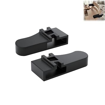 Arm Rests for Stokke Tripp Trapp High Chair - Extra Comfort & Safety Upgrade, Side Support Handles for Climbing and Mealtime Security Black