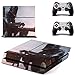 FENGLING Battlefield Ps4 Autocollants Playstation 4 Peau Ps4 Autocollant Couverture pour Playstation 4 Ps4 Console et contrôleur Peaux Vinyle