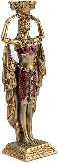 lachineuse Statue Kleopatra 22 cm – Statuette Dekoration Ägyptische Königin – ägyptische Figur – ägyptische Büste – originelle Geschenkidee – Innendekoration Göttin Mythologie