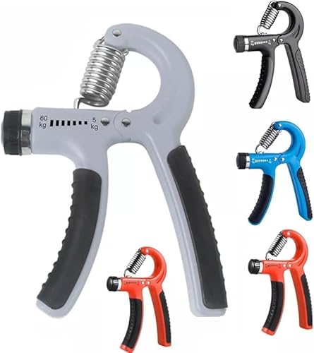 Hand Grip Com Mola até 60 kg Ajustável Fortalecimento Do Punho Antebraço E Mãos Força, Linha Premium