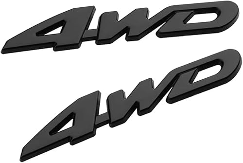 2 piezas de metal 3D 4WD emblema capĂł puerta lateral guardabarros puerta elevador puerta puerta trasera tronco autoadhesivo, placa de identificaciĂłn 2 piezas de metal 3D 4WD emblema capĂł puerta lateral guardabarros puerta elevador puerta puerta trasera tronco autoadhesivo, placa de identificaciĂłn