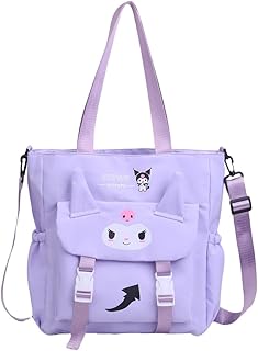 PALAY® Cute Tote Bag for Girls Nylon Shoulder Bag School Girls Book Bag Casual Hand Bag with Removable Shoulder Strap Trav... Price In India