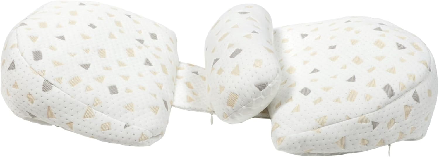 Toyvian 1set Adjustable Pregnancy Pillow for Side Sleeping Maternity Waist Cushion with Ergonomic Design Breathable Support for Back and Belly for Travel and Office Use