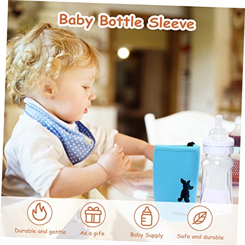 Toddmomy 4 Pçs Isolador Térmico Isolado Proteção Aleatória Bolsa De Café Mangas Infantis Manga Anti-