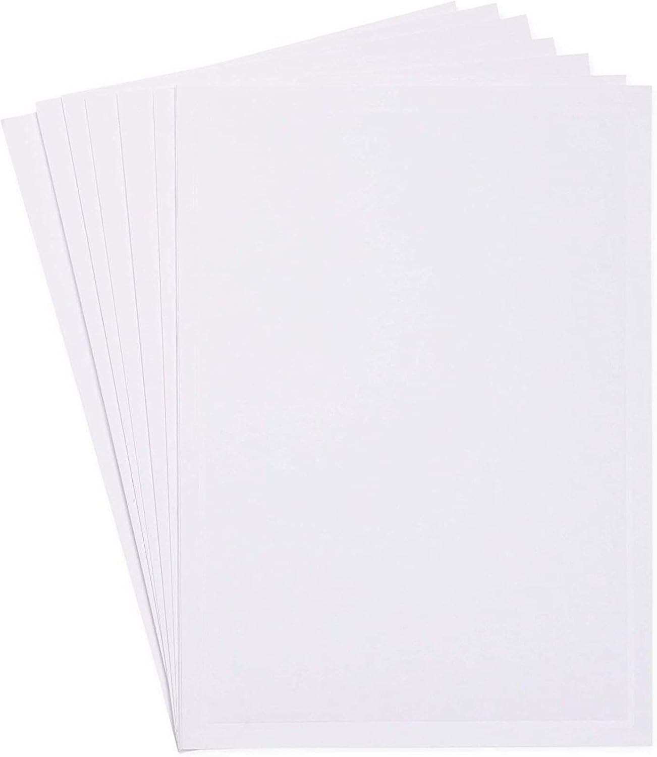 100 Pack Blank Invitation Cards with Envelopes, Cardstock Paper for Weddings, Birthday Party, Baby Shower, DIY (13 x 18 cm)