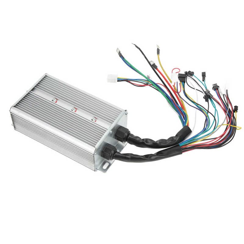 Centralina Monopattino Elettrico 4. 8V 60V 1500W. Kit di visualizzazione del regolatore della velocità motore brushless bicicletta elettrica for il motorino elettrico Accessori for la bici