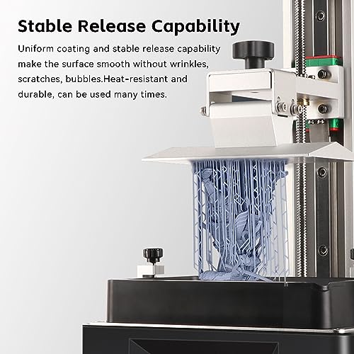 Photon Mono FEP Film 173 * 115mm 2Pcs Resin Vat FEP Integrated Design ONLY Compatible with Anycubic Photon Mono,Photon Ultra,Photon D2 UV DLP LCD Resin 3D Printers-0.15mm by UniTak3D - Image 5