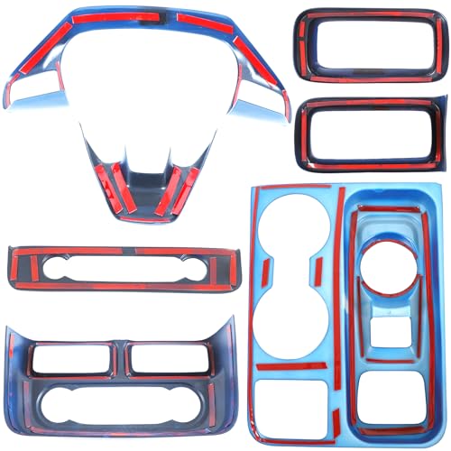 Garnitures console centrale de voiture Ford Maverick 2022-2024 - Commande A/C et grille de sortie - 4