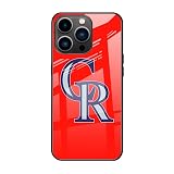 Official Authorized for Rockies 6.7 Inch Tempered Glass Phone Case Compatible with iPhone 13 Pro Max