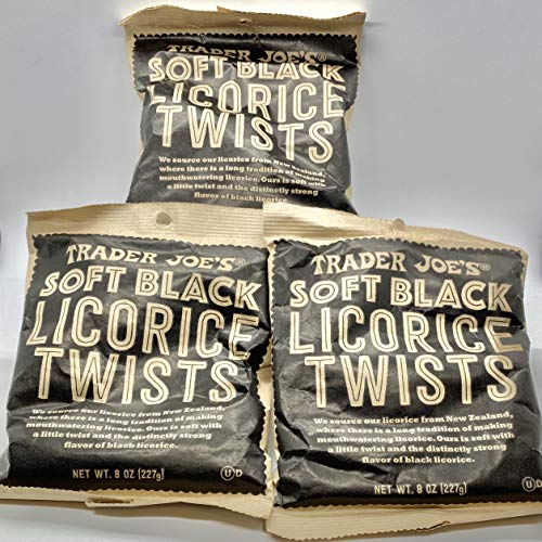 Trader Joe's Soft Black Licorice Twists 8…