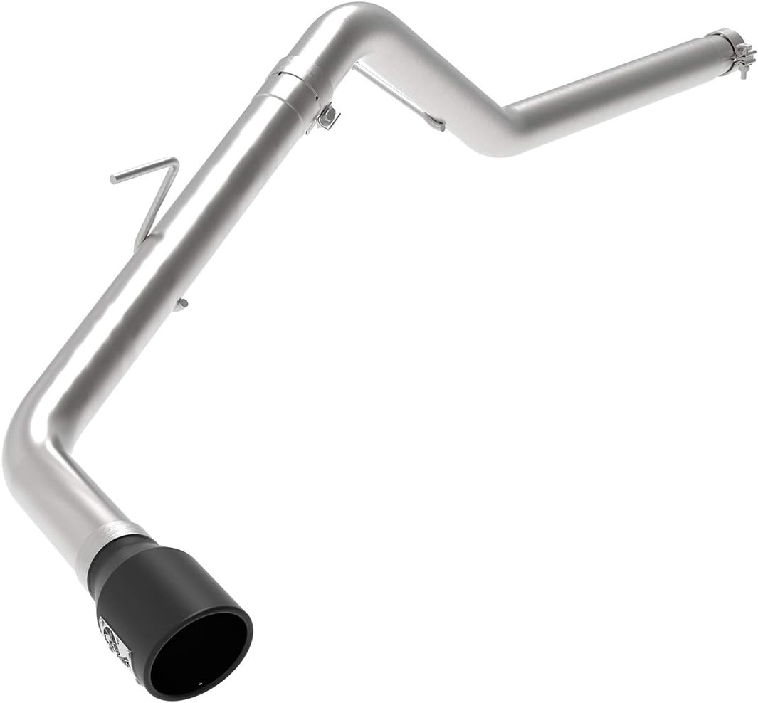 aFe Power-49-43114 Apollo GT Series 3" 409 Stainless Steel Axle-Back Exhaust System - Black Tip