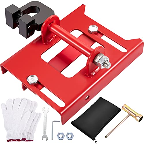 ZeroPone Vertical Cutting Chainsaw Mill Guide Red Mini Portable Premium Steel Material Lumber Cutting Guide Bar Chainsaw Attachment Cut Guided Mill Wood for Builders and Woodworkers