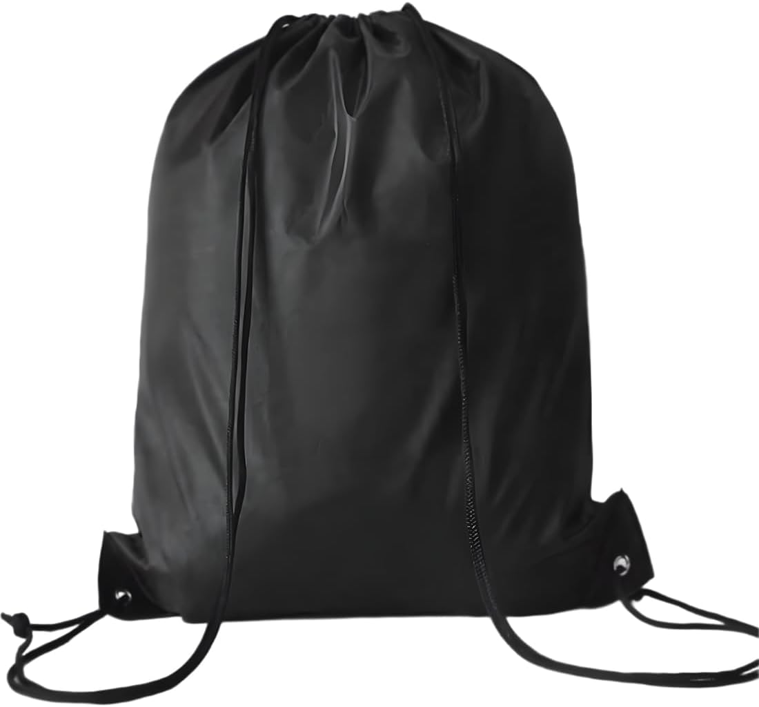 Drawstring Backpack Bag String Sackpack Waterproof Sports Cinch Sack Storage Bag for Travel Sports Gym Workout