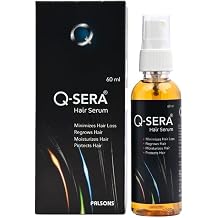 Q-S'era, Hair Serum 60 ml Pack Dermatologist-Recommended | Quicker Hair Fall Control solution | Strengthens Roots, and Promotes Thicker, Healthier Hair |For Men & Women