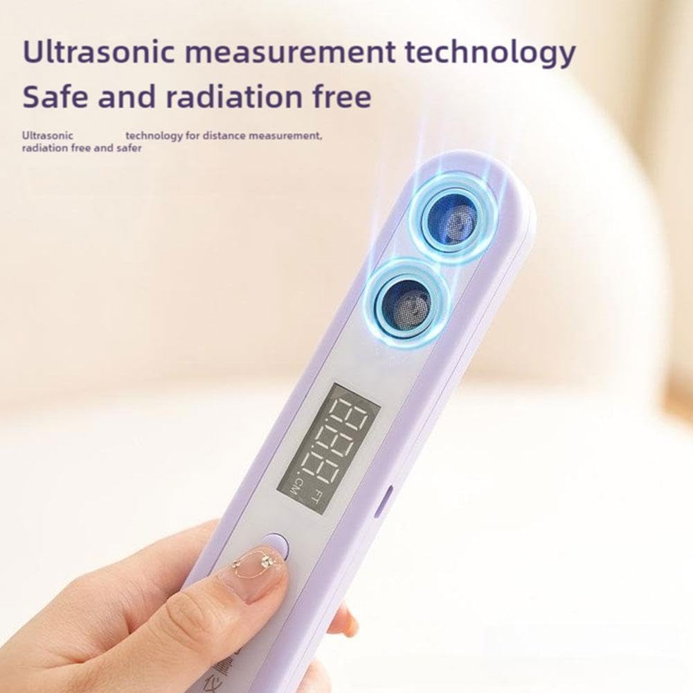 Mémètre De Hauteur De Corps Électronique, Abs Portable Rechargeable Rechargeable Hight Hight Précision Mesure Du Dispositif De Compteur De Hauteur Humaine Avec Grand Écran