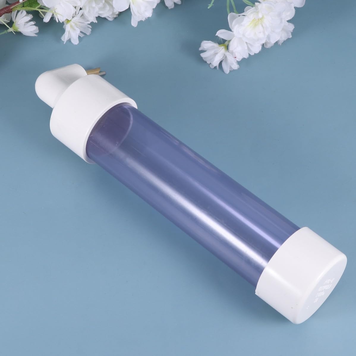Vaguelly Automatic Parrot Water Feeder 250ml Plastic Bird Drinking Fountain Hitting Pin Type Easy to Take Apart for Parakeets and Small Pet Birds