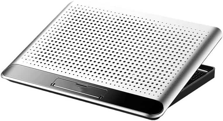 Ultra Thin Aluminum Plate Adjustable Speed Laptop Cooler