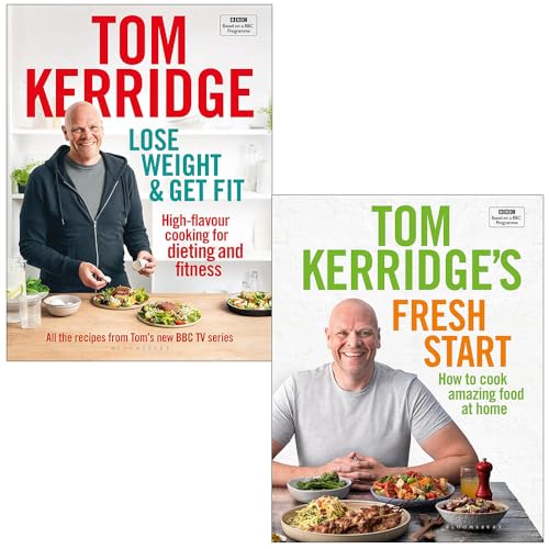 Tom Kerridge Collection 2 Books Set (Lose Weight & Get Fit & Tom Kerridge's Fresh Start)