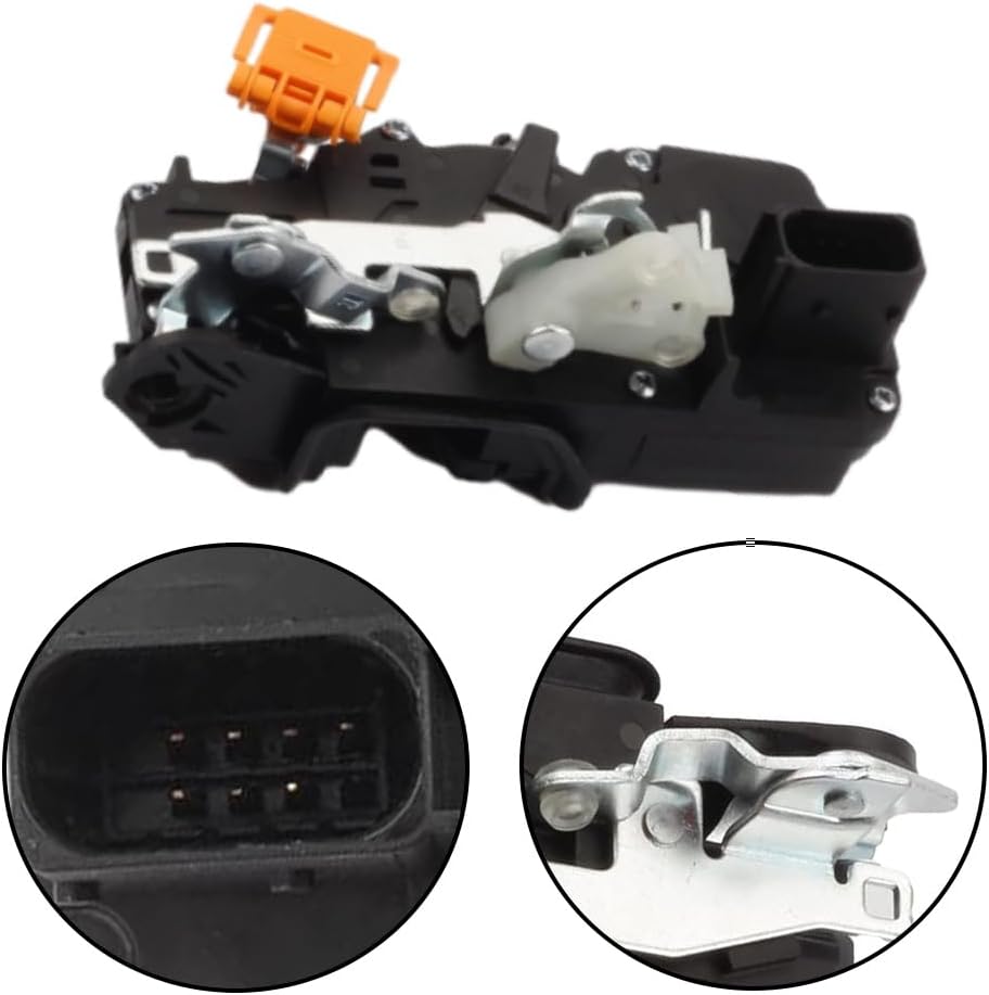 Front Door Latch Lock Actuator Passenger Side Front Right Side, Compatible with Hummer H2 2003-2007, 15816390/15816391/15816392
