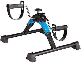 LUNEZY Entrenador De Mediana Edad Y Ancianos, Mini Bicicleta Estática Multifunción para El Hogar Bicicleta De Ejercicios Extraíble Smart Count Table Knob Regulador De Resistencia Disposit