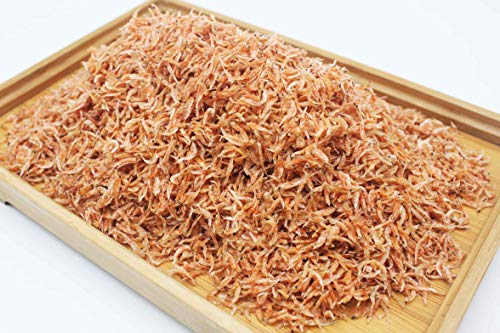 Dried Japanese Seafood Small Juvenile Prawns Shrimps Acetes 日本蝦皮 蝦苗 Free Worldwide Air Mail (1Lb 16Oz) #TOP4