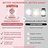 Peach Perfect Creatine for Women Micronized Creatine Monohydrate Powder with BCAA & Collagen for Glute Strength Support, Boosts Energy, Focus, Strength, and Endurance Pink Lemonade, 30 Servings