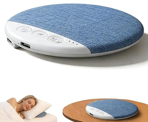 2026 New Sleep Pillow Speaker,Under Pillow Speaker Bluetooth,Comes withVolume Control & Auto-Off Timer,Wireless Sleep,Ideal for People who Sleep on Their Side (C)
