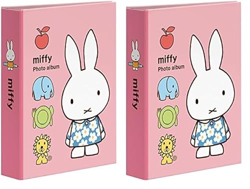 ナカバヤシ ポケット アルバム 1段 KG判 40枚 ミッフィー 1PK-40-3-1 (× 2)（Amazon）