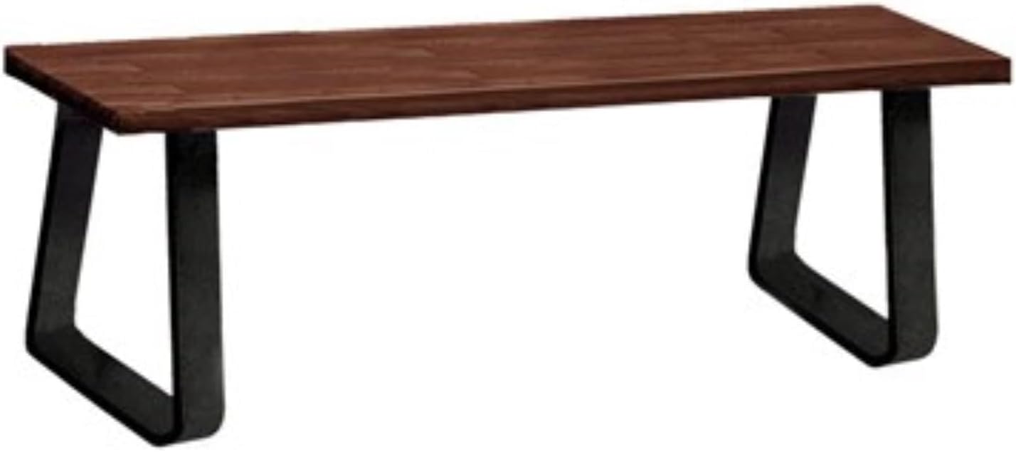 Salsbury Wood Locker Bench - 60 Inches - 14 Inches Deep - Dark Finish - Free Standing