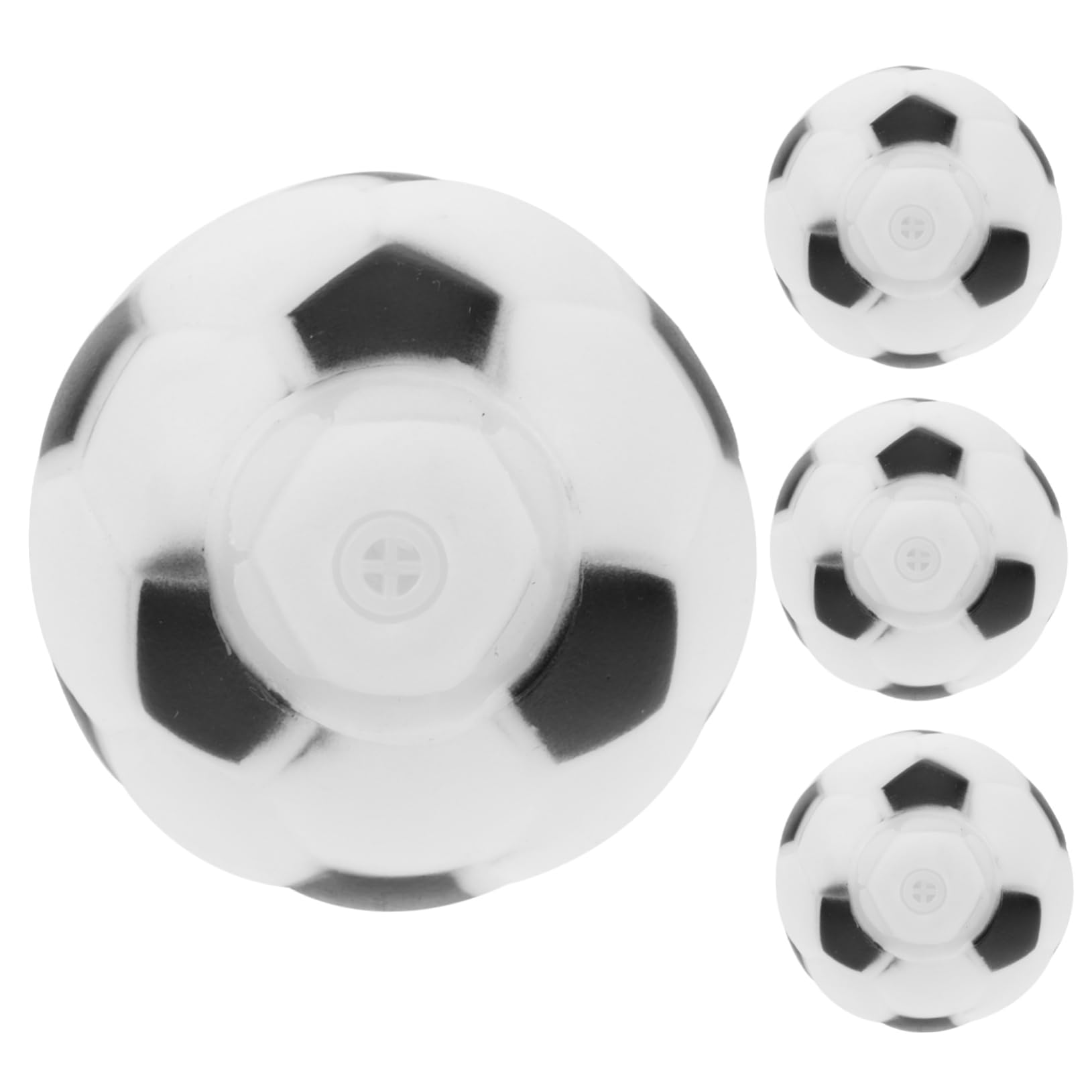 BESPORTBLE Lot De 5 Jouets À Mâcher Agressifs pour Animaux De Compagnie en Forme De Ballon De Football pour Chien Couineur Haute Visibilité Petit Adorable pour La Maison 4 Pièces X 5