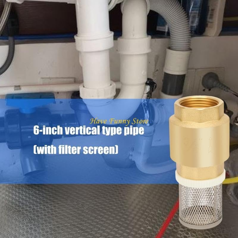 Brass Check Valves With Strainer Filter 3/4inch