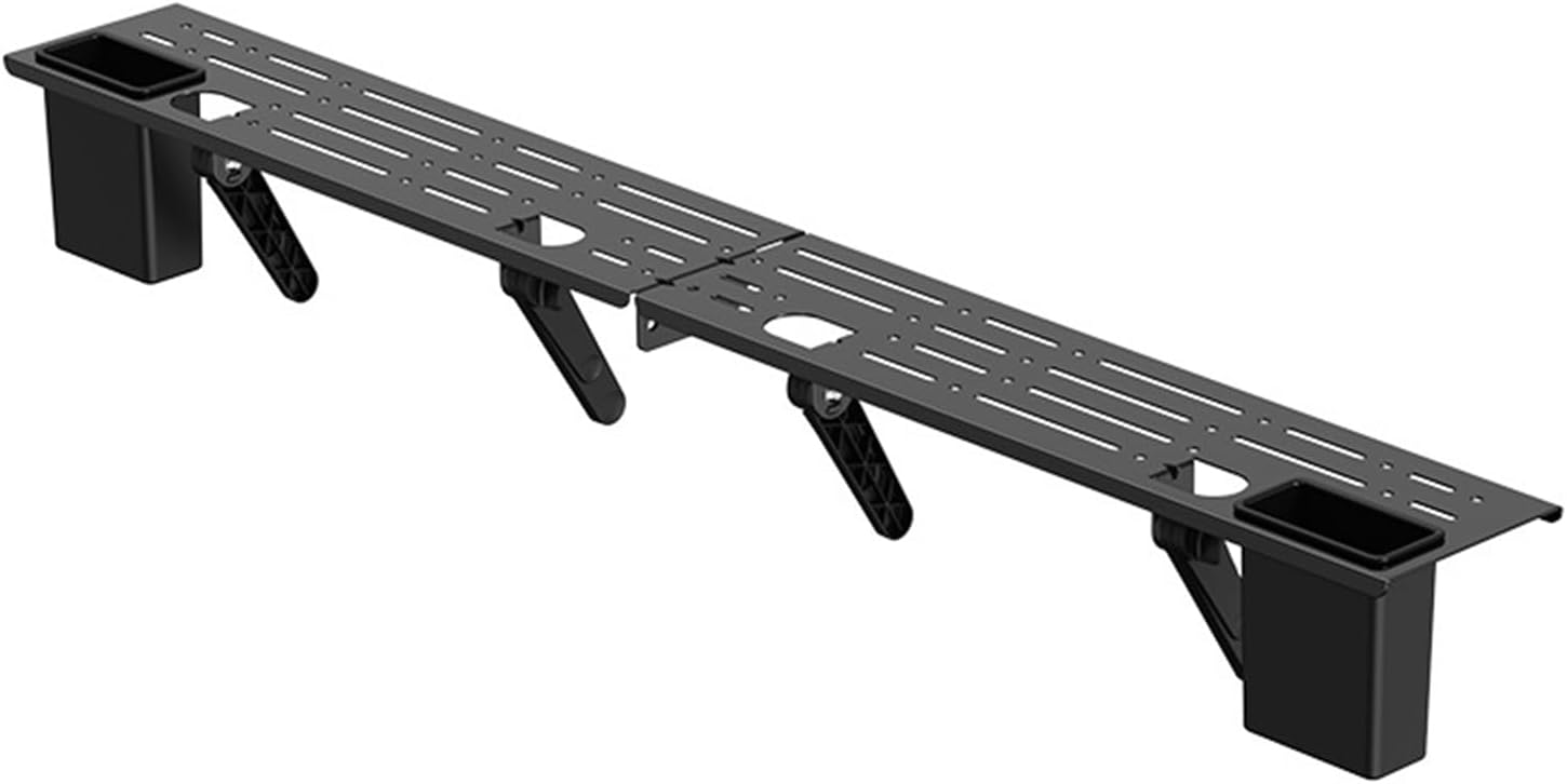 Space Saving Monitor Rack with Cable Management