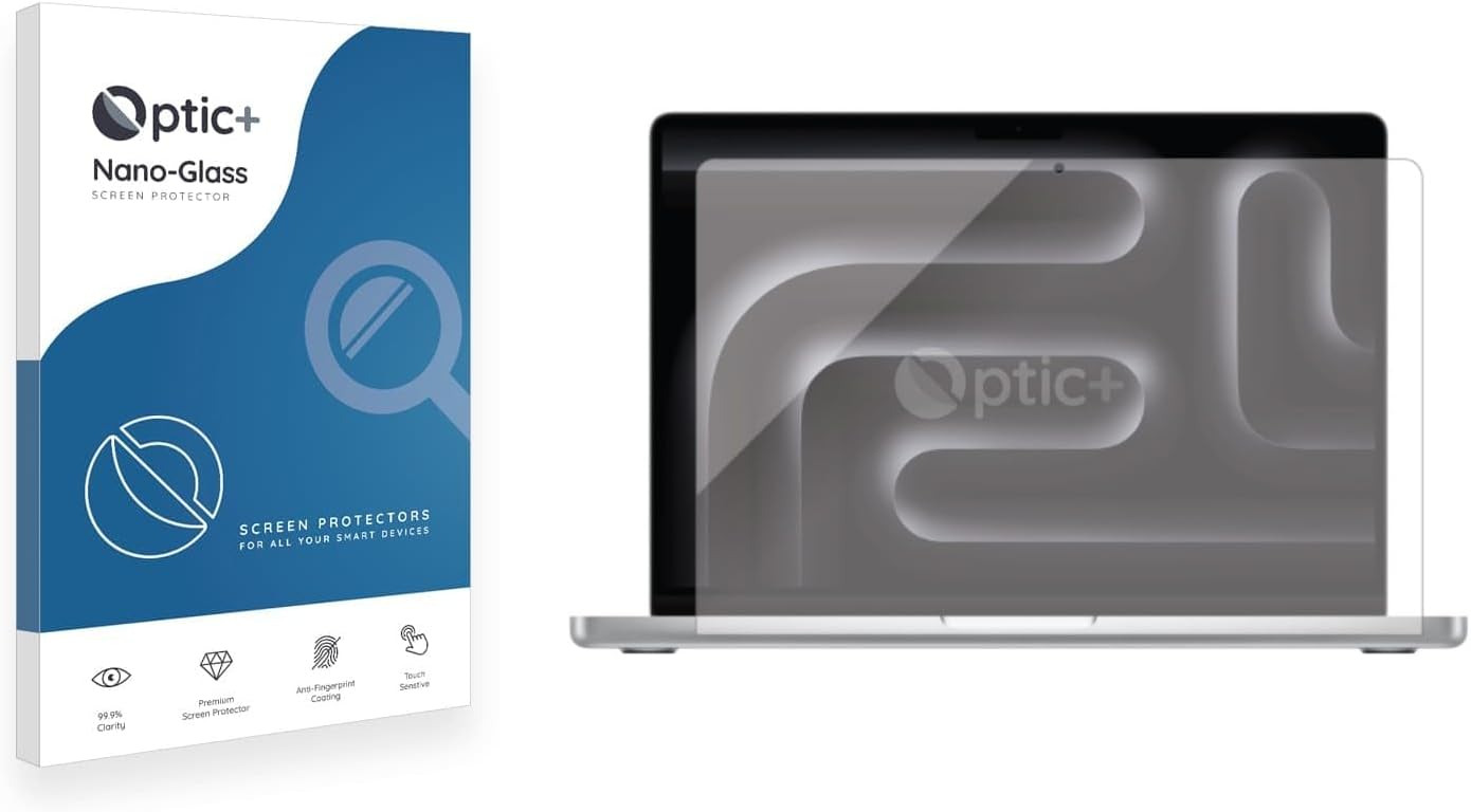 Nano Glass Screen Guard for Apple MacBook Pro 14" M5 2025 by ScreenShield
