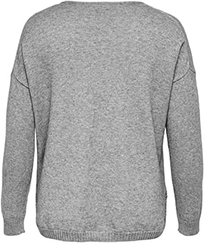 ONLY Carmakoma Carnew Adaline L/S Pullover Knt dames Gebreide trui