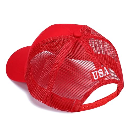 Gorra ajustable con bandera americana para hombres y mujeres miniatura 4